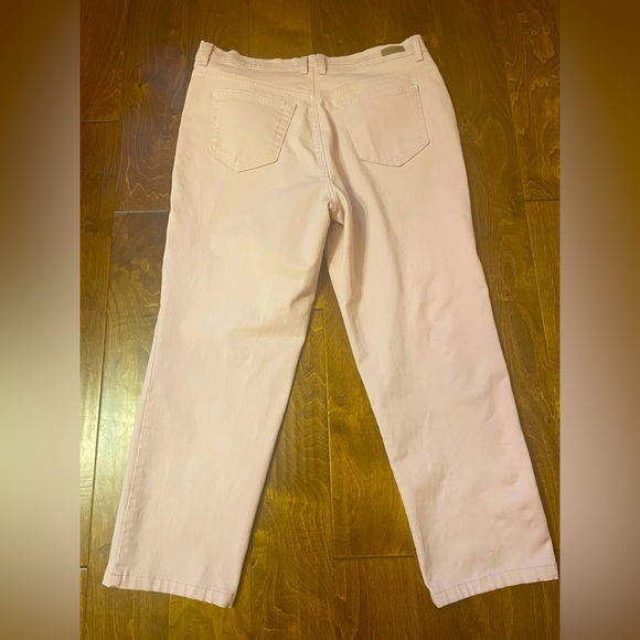 Gloria Vanderbilt Light Pink Jeans Size  16W Average - Picture 2 of 5